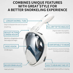 Full Face Snorkeling Mask - Diving Gear