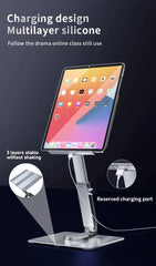 Aluminum Tablet Stand - 360°Rotating |Adjustable | Desk Holder Mount Riser