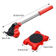 5Pcs/Set Heavy Duty Furniture Moving & Lifting Tool Set